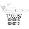 MTS 17.00087 Soot/Particulate Filter, exhaust system